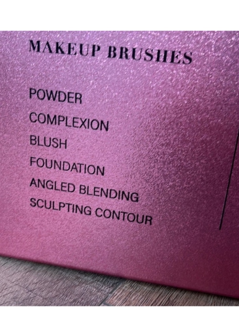Pink Rhinestone Makeup Brush and Sponge Set - Picture 7 of 10